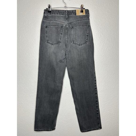 We The Free Free People The Pacifica High Rise Slim Straight Leg Size 26 Black - Picture 7 of 11